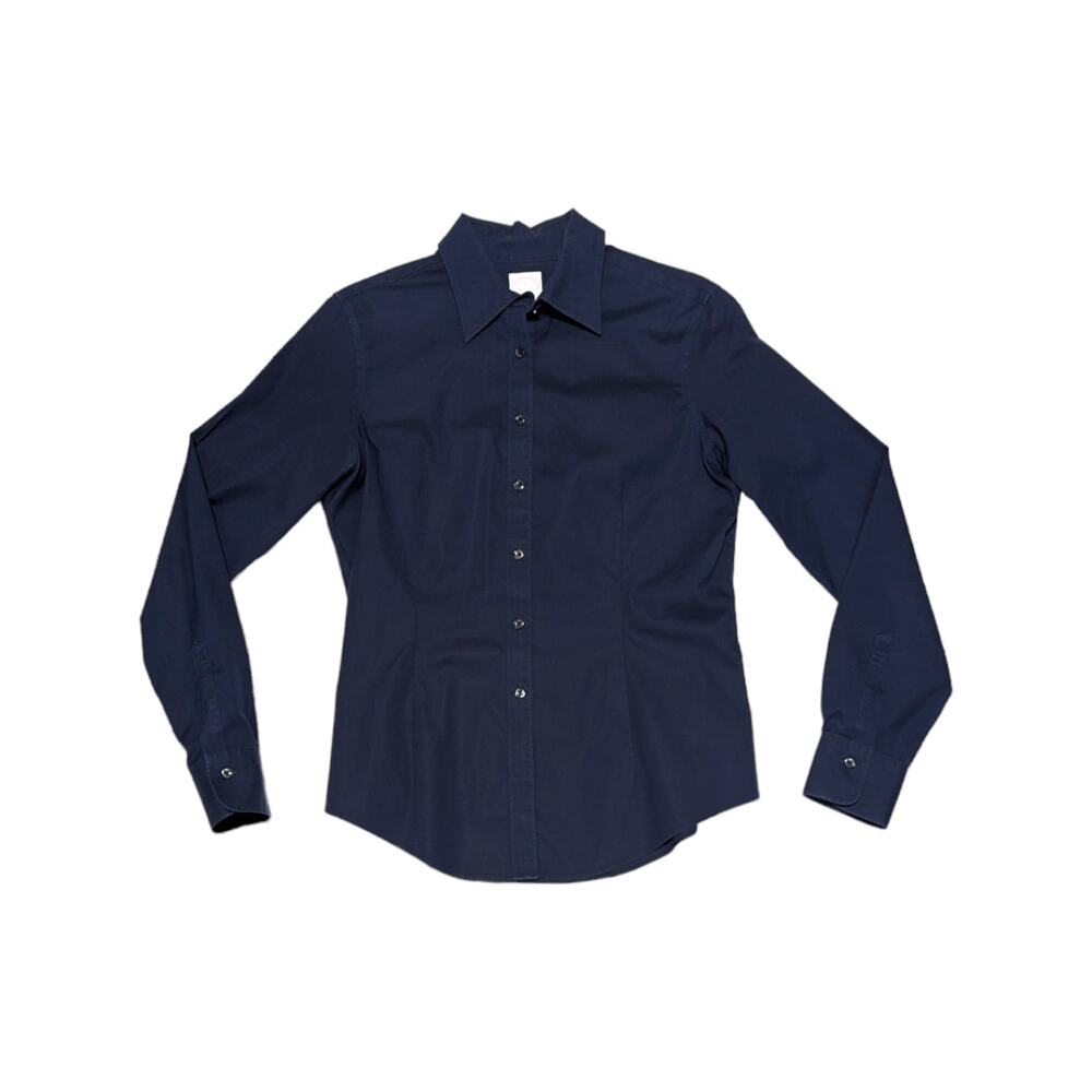 Brooks Brothers Navy Button-Down Shirt